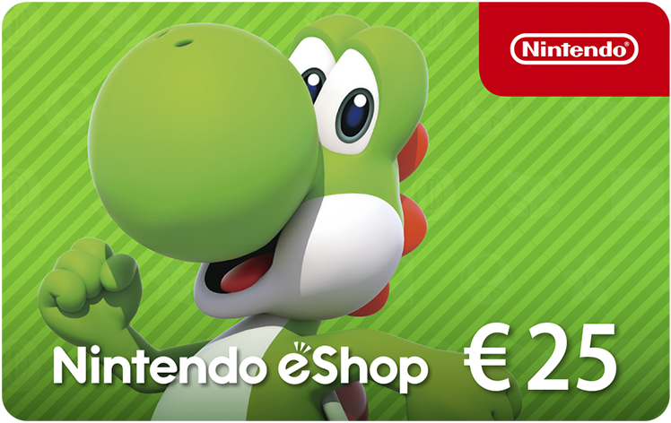 Nintendo eShop digital Code 25 EUR Nintendo eShop digital Code 25 EUR