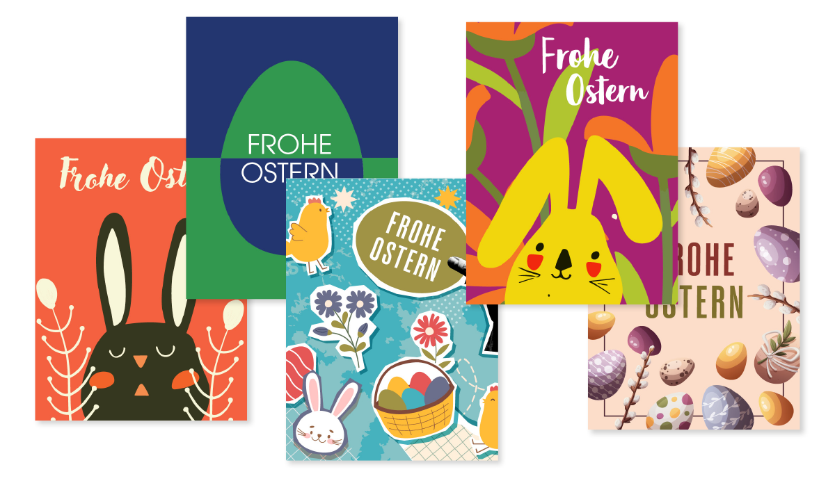 Übersicht verschiedener Gutscheinmotive